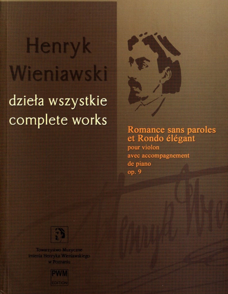 Romance Sans Parole Et Rondo Elegant Cw Op. 9
